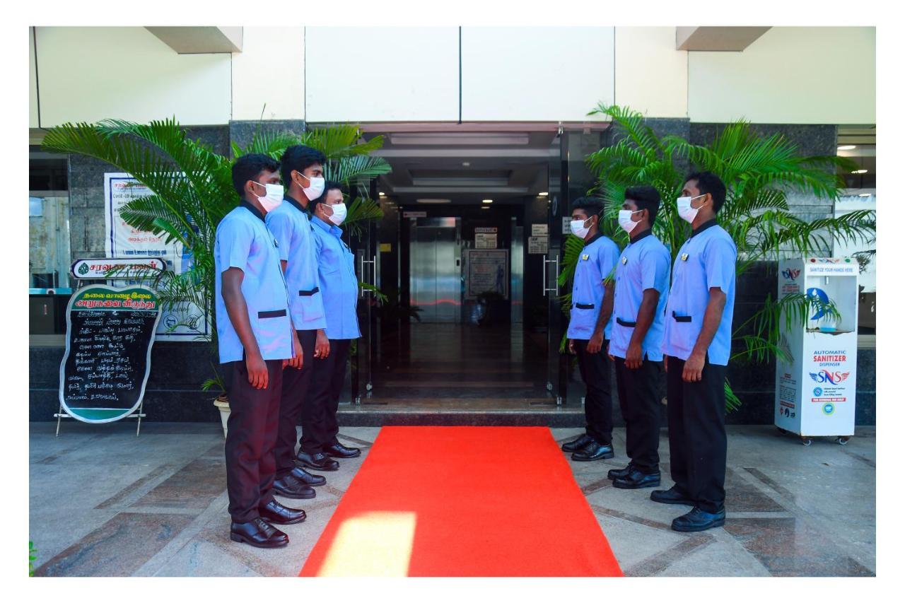Hotel Sr Tiruchendur Tiruchchendur Exterior photo